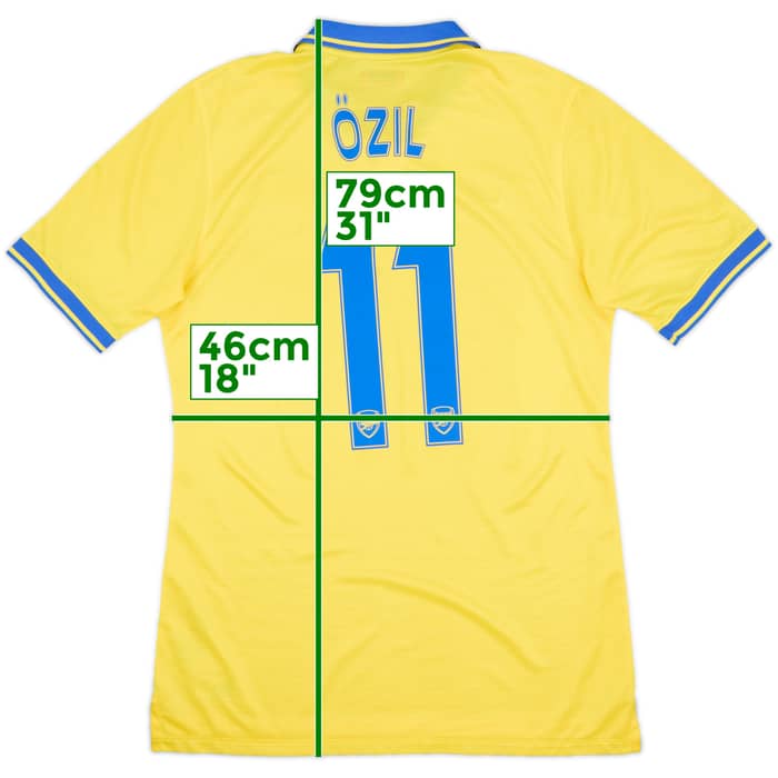 2013-14 Arsenal Player Issue Away Shirt Ozil #11 - 8/10 - (L)