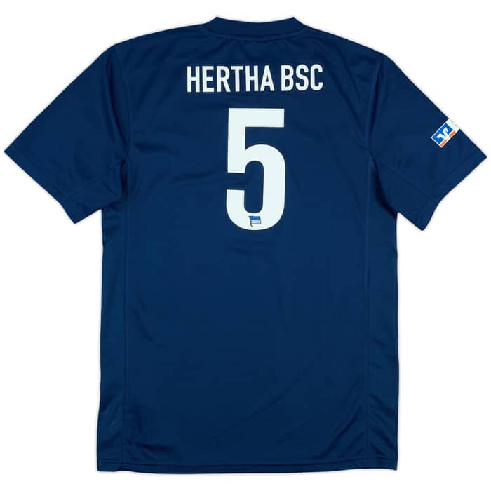 2015-16 Hertha Berlin Youth Match Issue Away Shirt #5
