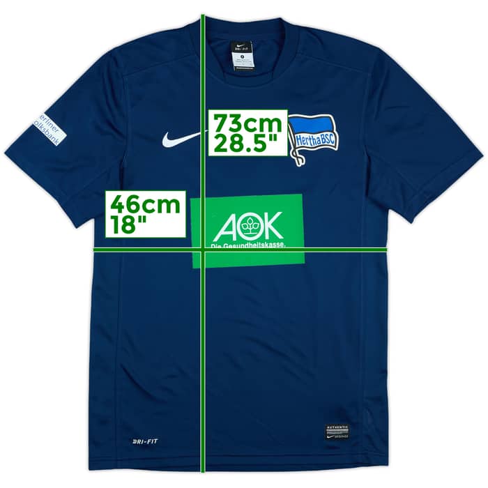 2015-16 Hertha Berlin Youth Match Issue Away Shirt #5