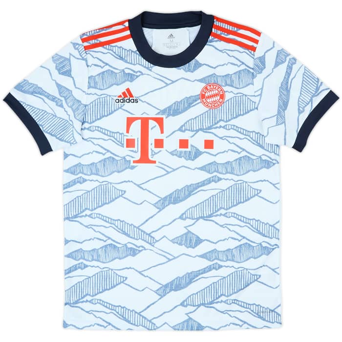 2021-22 Bayern Munich Third Shirt Davies #19 - 10/10 - (M)