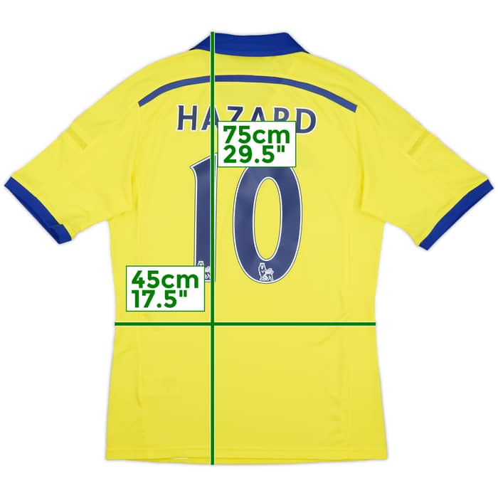 2014-15 Chelsea Away Shirt Hazard #10 - 10/10 - (S)