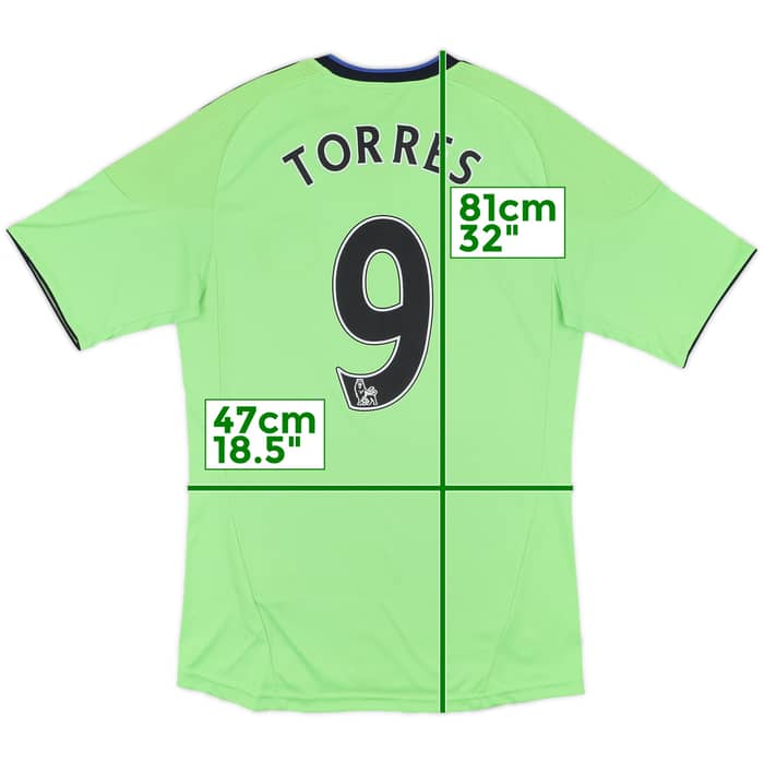 2010-11 Chelsea Third Shirt Torres #9 - 9/10 - (S)