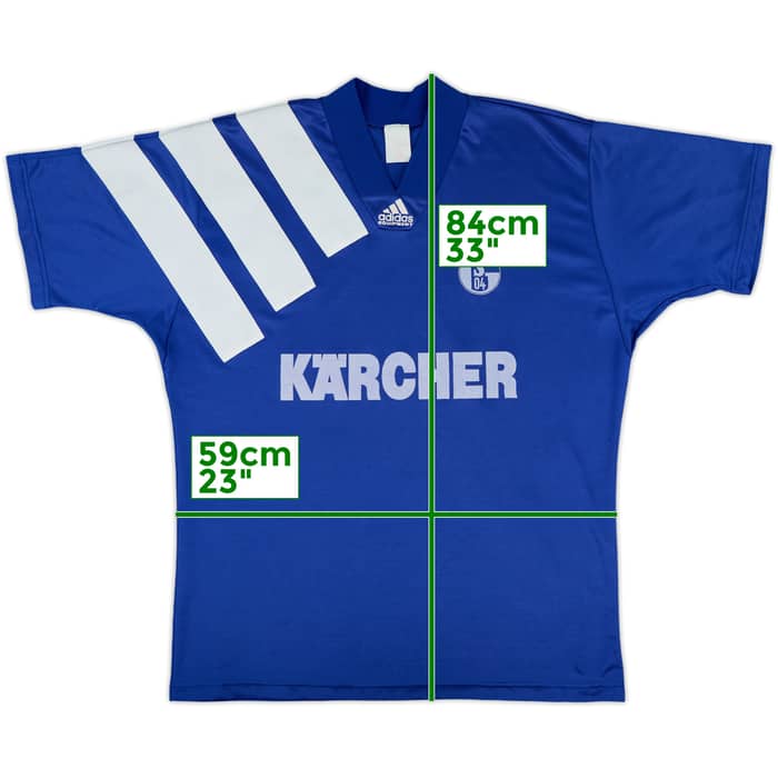 1994-96 Schalke Home Shirt - 6/10 - (XL)