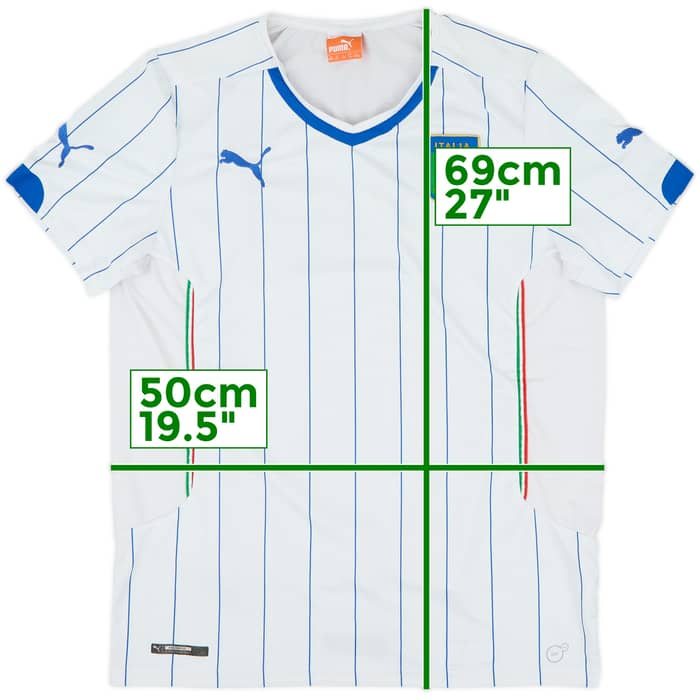 2014-15 Italy Away Shirt - 8/10 - (XL.Boys)