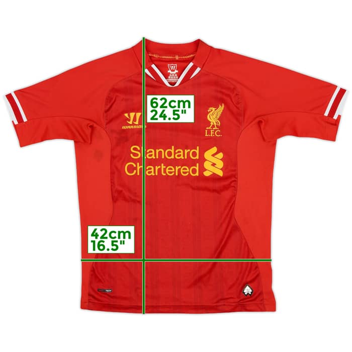 2013-14 Liverpool Home Shirt - 6/10 - (L.Boys)