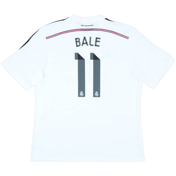 2014-15 Real Madrid Home Shirt Bale #11 - 8/10 - (XXL)
