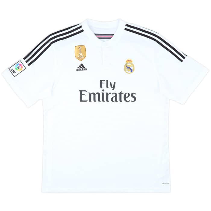 2014-15 Real Madrid Home Shirt Bale #11 - 8/10 - (XXL)