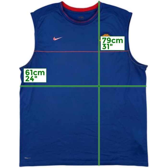 2008-09 Manchester United Nike Training Vest - 6/10 - (XXL)