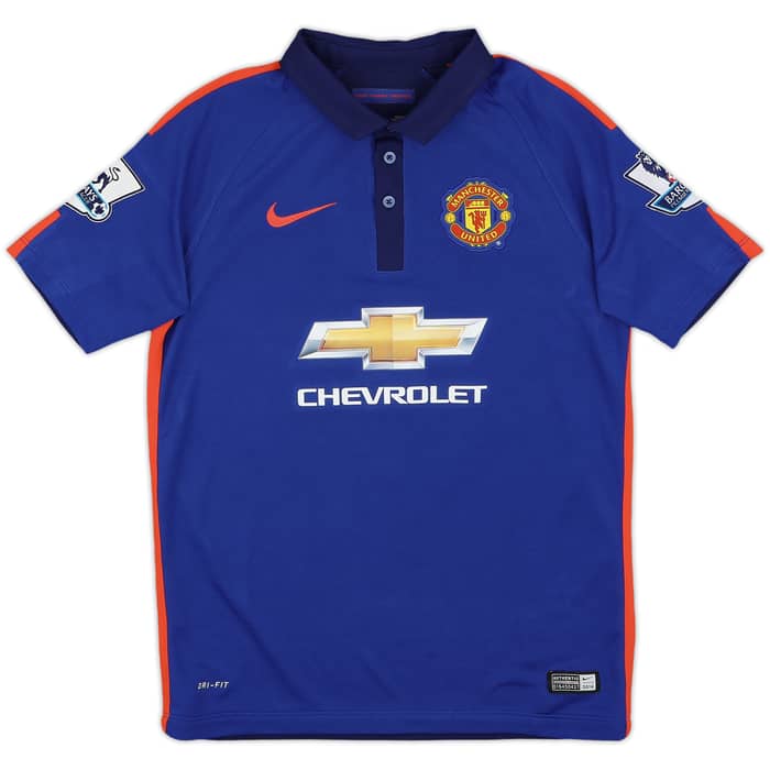 2014-15 Manchester United Third Shirt Di Maria #7 - 9/10 - (L.Boys)