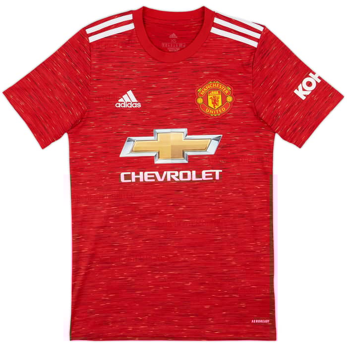 2020-21 Manchester United Home Shirt Cavani #7 - 10/10 - (XS)