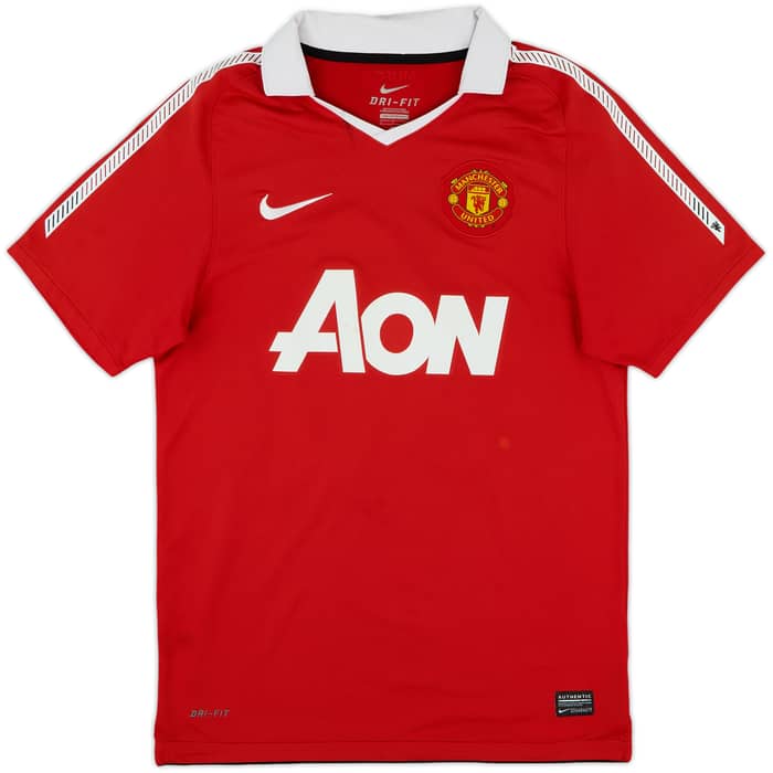 2010-11 Manchester United Home Shirt Chicharito #14 - 5/10 - (S)