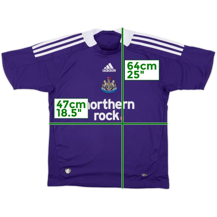 2008-09 Newcastle Away Shirt - 8/10 - (L.Boys)