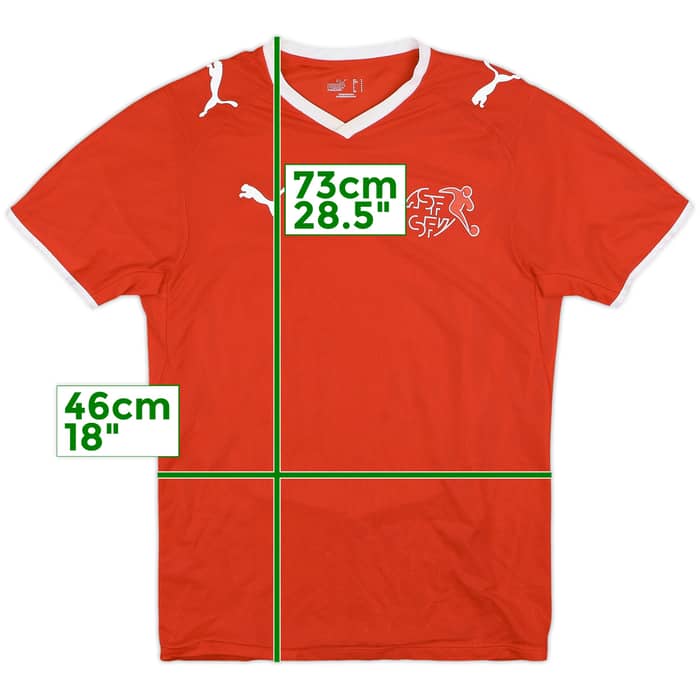 2008-10 Switzerland Home Shirt - 8/10 - (S)