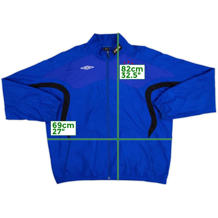2008-09 Rangers Umbro Track Jacket - 6/10 - (XXL)