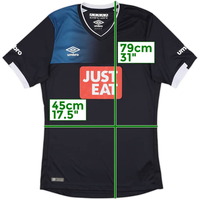 2016-17 Derby County Away Shirt - 10/10 - (S)