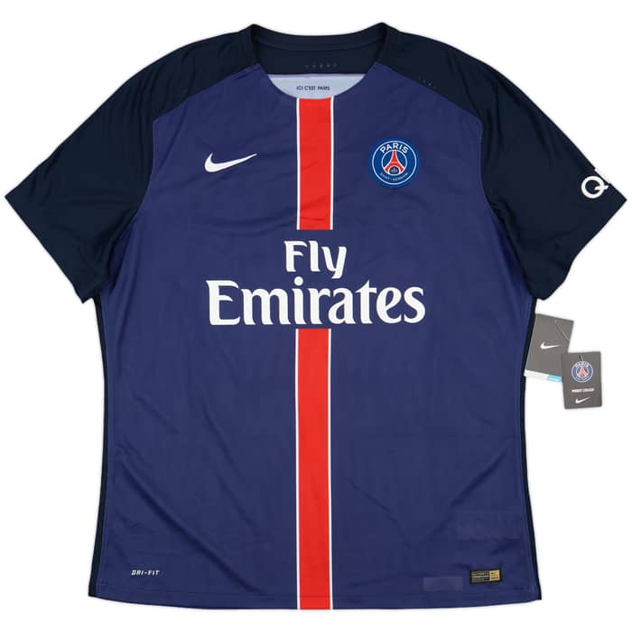 2015-16 Paris Saint-Germain Home Shirt Cavani #9 (XXL)
