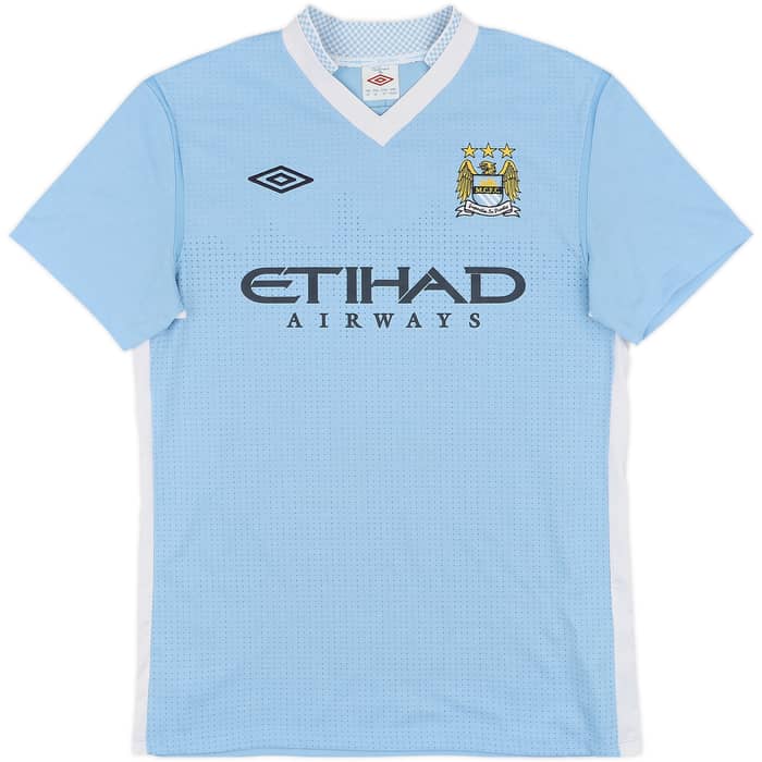 2011-12 Manchester City Home Shirt Kun Aguero #16 - 8/10 - (M)