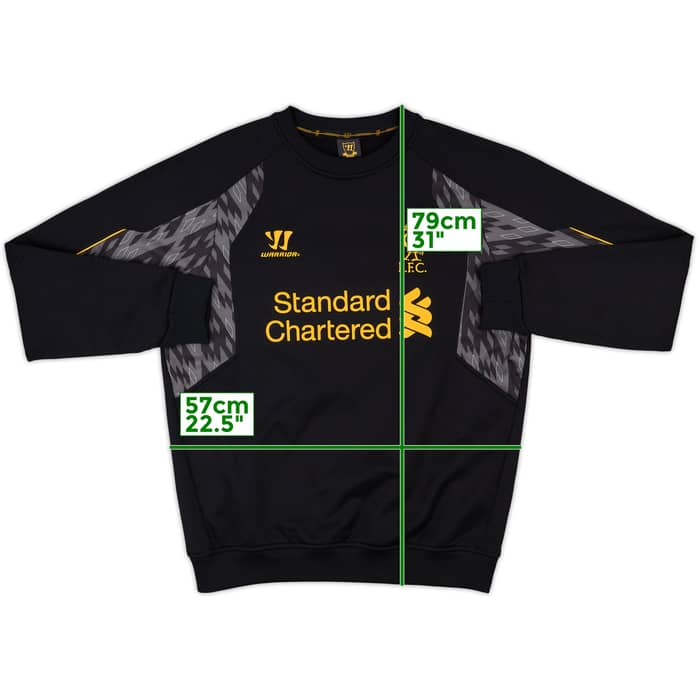 2013-14 Liverpool Warrior Sweat Top - 7/10 - (L)