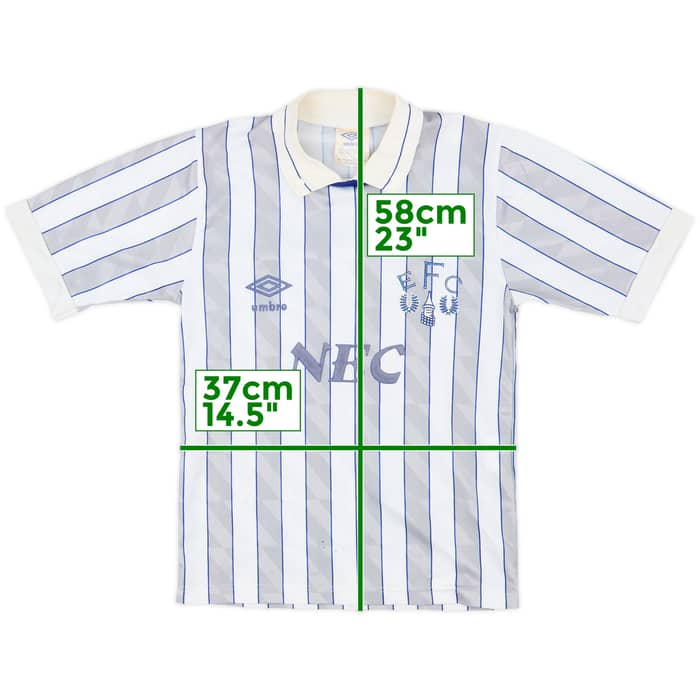 1988-90 Everton Away Shirt - 6/10 - (S.Boys)