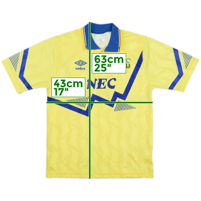 1990-92 Everton Away Shirt - 8/10 - (L.Boys)