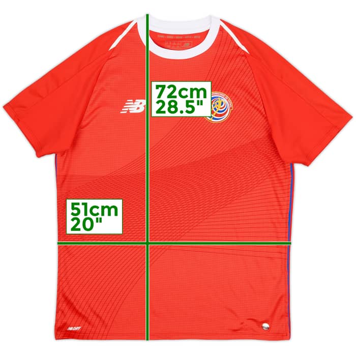 2018-19 Costa Rica Home Shirt - 9/10 - (M)