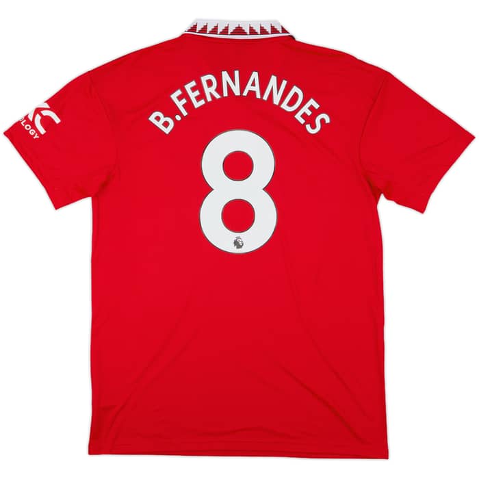 2022-23 Manchester United Home Shirt B.Fernandes #8 (L)