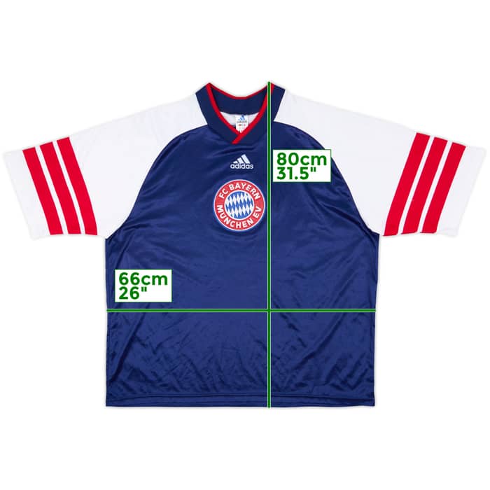1998-99 Bayern Munich adidas Training Shirt - 8/10 - (XXL)