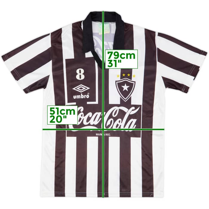 1992 Botafogo Home Shirt #8 - 8/10 - (L)
