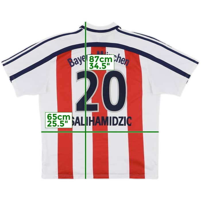 2000-01 Bayern Munich Away Shirt Salihamidzic #20 - 5/10 - (XL)