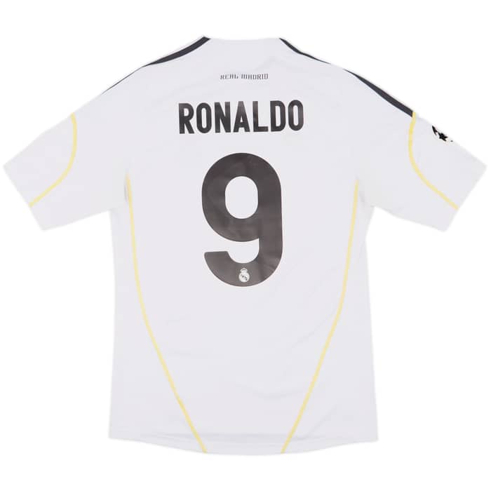 2009-10 Real Madrid Home Shirt Ronaldo #9 - 7/10 - (S)