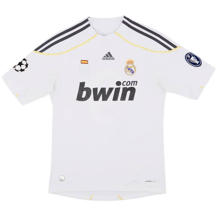 2009-10 Real Madrid Home Shirt Ronaldo #9 - 7/10 - (S)