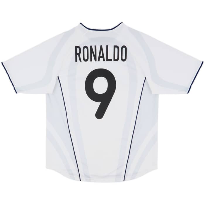 2001-02 Inter Milan Away Shirt Ronaldo #9 - 8/10 - (M)