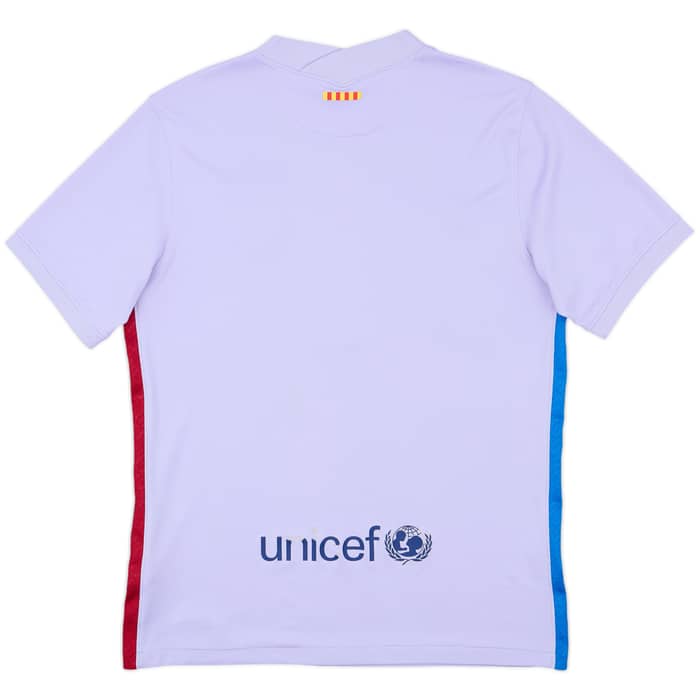 2021-22 Barcelona Away Shirt - 5/10 - (M)