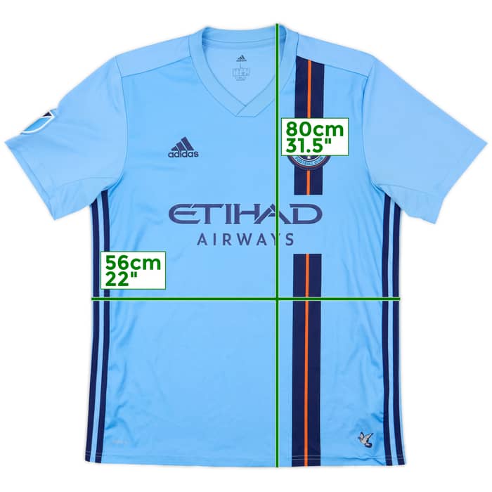 2019-20 New York City FC Home Shirt - 7/10 - (L)