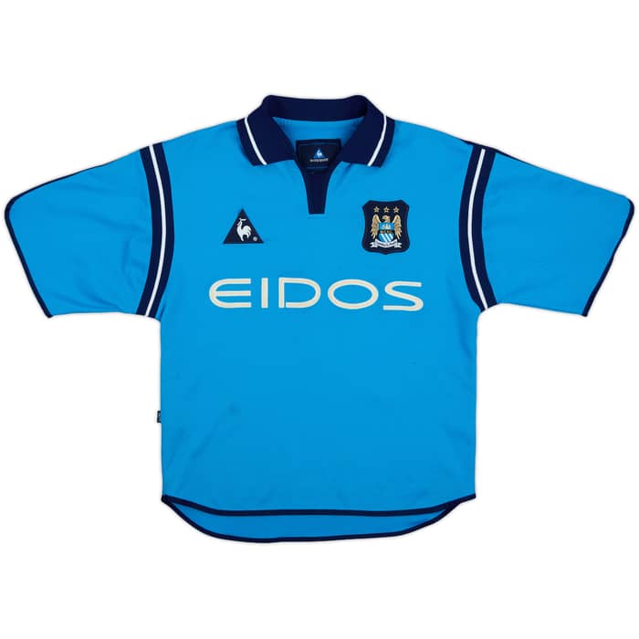 2001-02 Manchester City Home Shirt - 8/10 - (S)