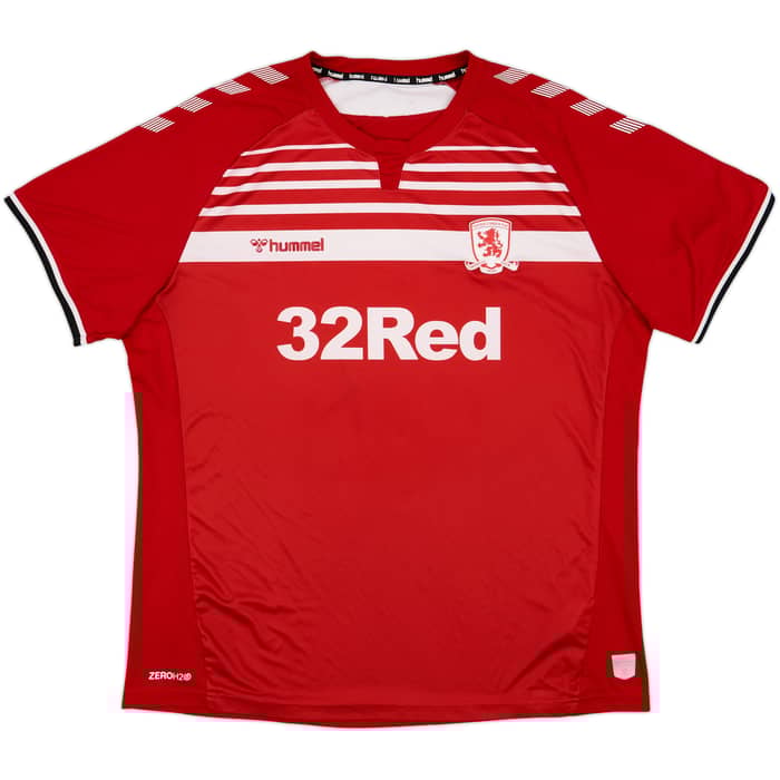2019-20 MIddlesbrough Home Shirt - 6/10 - (3XL)