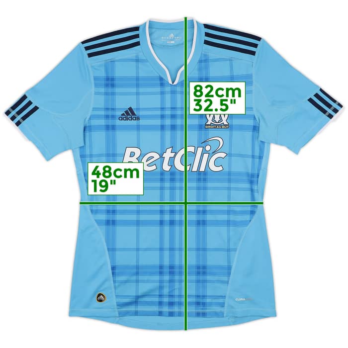 2010-11 Olympique Marseille Away Shirt - 8/10 - (M)