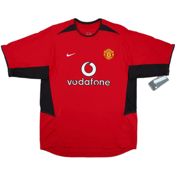 2002-04 Manchester United Home Shirt Ronaldo #7 (L)