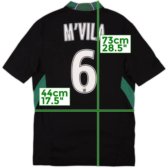 2018-19 Saint Etienne Third Shirt M'Vila #6 - 8/10 - (S)