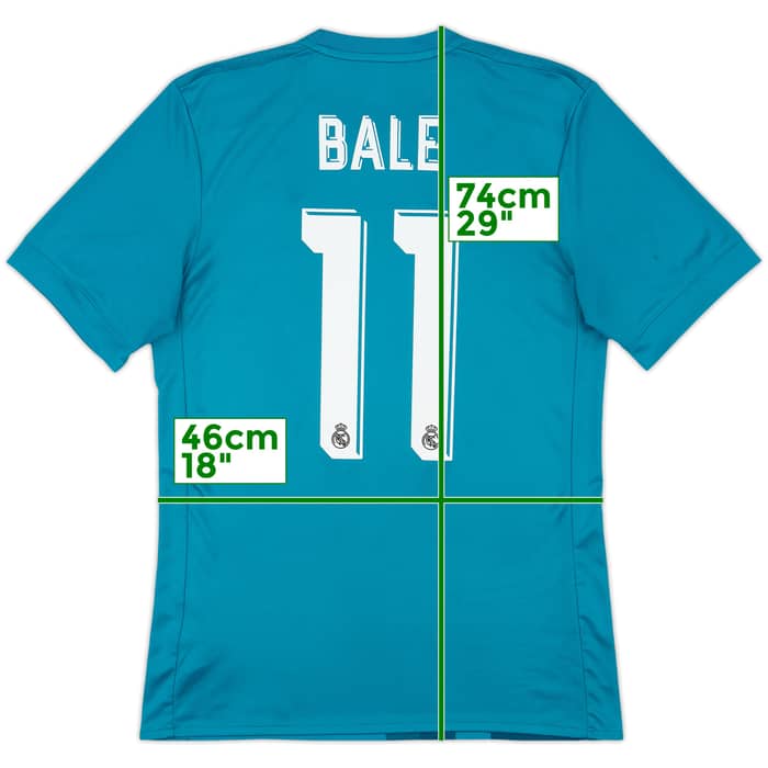 2017-18 Real Madrid Third Shirt Bale #11 - 9/10 - (S)