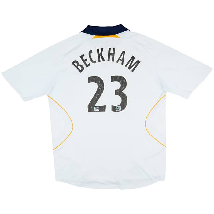 2007-08 LA Galaxy Home Shirt Beckham #23 - 5/10 - (XXL)