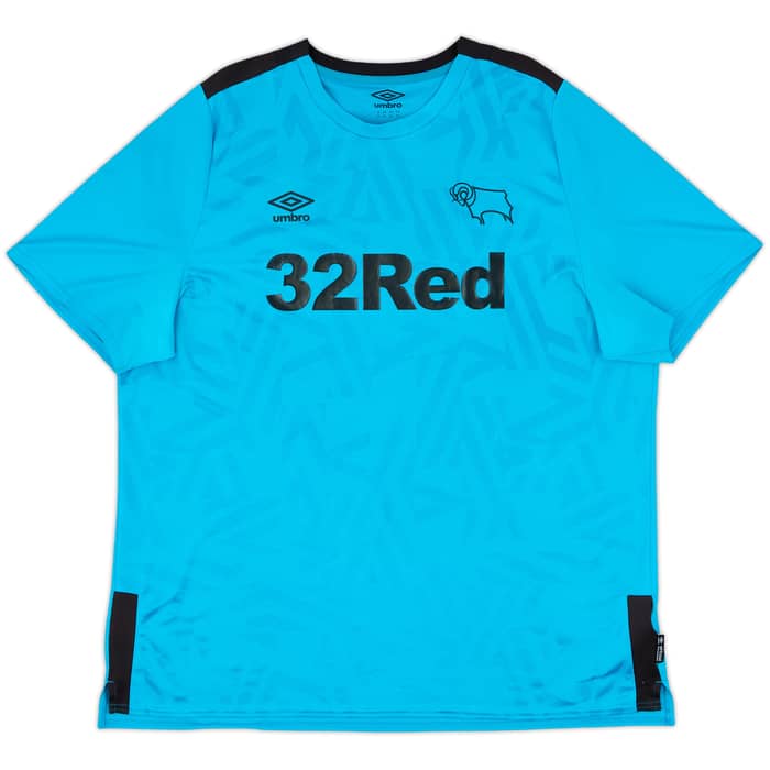 2019-20 Derby County Away Shirt Rooney #32 - 8/10 - (3XL)