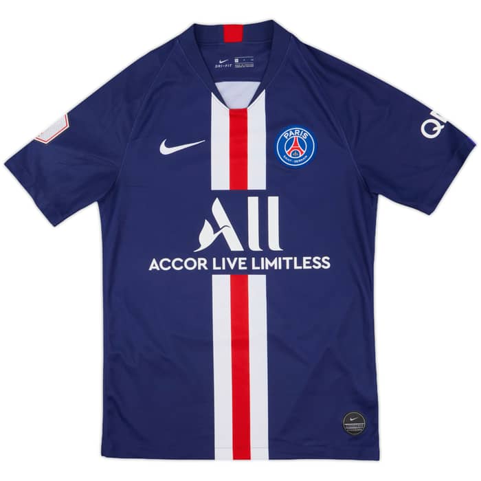 2019-20 Paris Saint-Germain Home Shirt Mbappe #7 - 10/10 - (S)