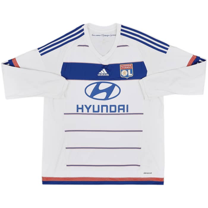 2015-16 Lyon Home L/S Shirt - 8/10 - (XL)