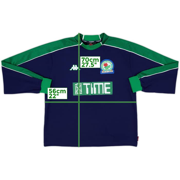 2000-02 Blackburn GK Shirt - 8/10 - (L)