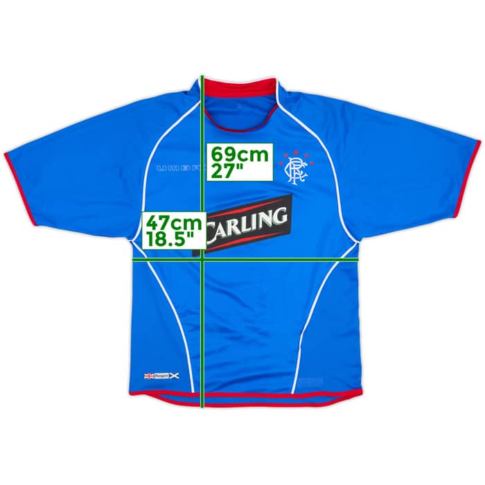 2005-06 Rangers Home Shirt - 5/10 - (S)