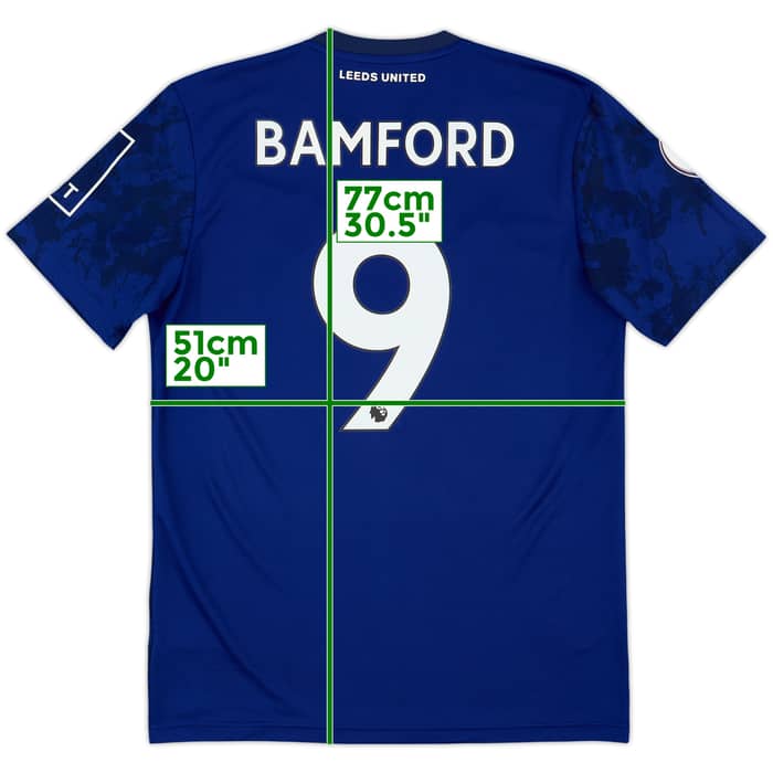 2021-22 Leeds United Away Shirt Bamford #9 - 8/10 - (M)