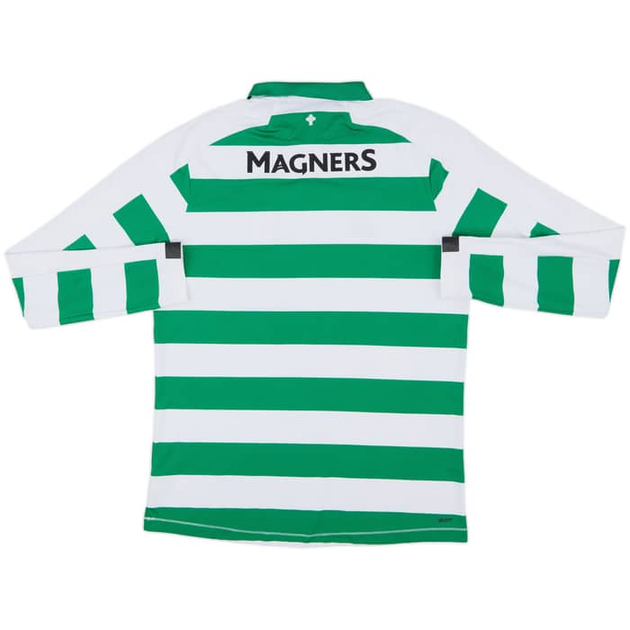 2019-20 Celtic Home L/S Shirt - 9/10 - (XL)