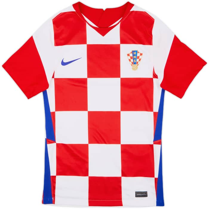 2018-19 Croatia Home Shirt - 10/10 - (XS)
