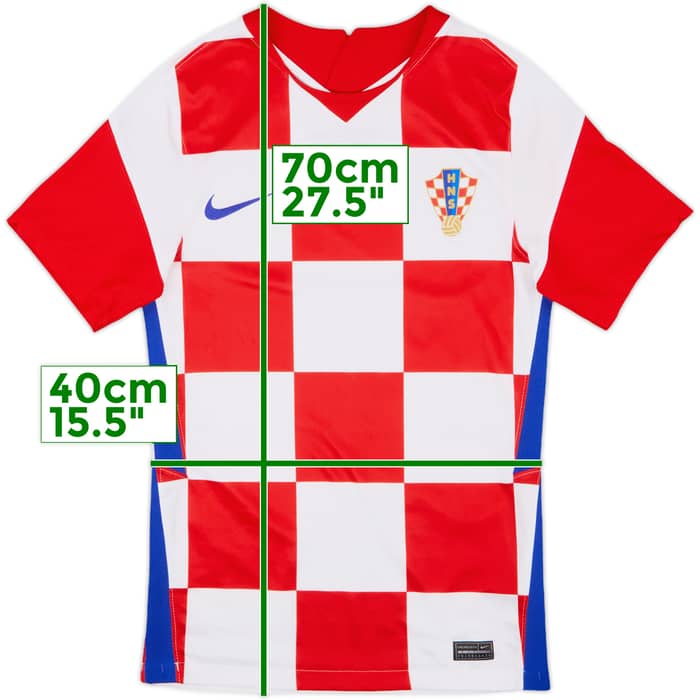 2018-19 Croatia Home Shirt - 10/10 - (XS)